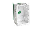 Skuffer & samleskinne kanaler - Hager Junction box clicline single br - SC1-BR/GRØN FOD
