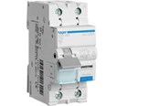 Komponenter for switchboxes og skap - Hager Rcbo electronic rcd 1p+n 13a/c hi - ADH963