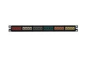 Tilbehør - PANDUIT Nk modular pp flat 24p 1ru ea black - NKFP24Y