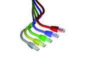 Kobber kabling - Leviton Patch cords cat6 utp 1m lszh gray - C6CPCU010-888BB
