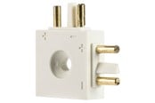 Lamper - SG Armaturen Slimline l-connector mat white - 391210