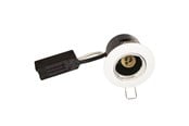 Lamper - Scan Products Alda 230v gu10 matt white round - 10061