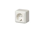 Switch - ABB Socket outlet schuko 1-g screwless terminals - 2TKA000660G1