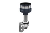 Trykknapper & Signalenheter - Schneider Electric Xvu-tower light ø60 l-bracket with 100 mm tube black - XVUZ100T