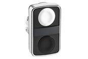 Trykknapper & Signalenheter - Schneider Electric Metal double headed pushbutton - ZB4BA7120