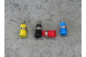 Instrumenter - Elma Instruments Banana plug - 3265 black - 5703317459428