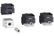 Komponenter for switchboxes og skap - Schneider Electric 3 steel connectors (1x 1.5-95mma2) - LV429242