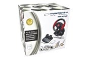 Spill - Tilbehør - Esperanza Wheel and pedals set - Wired Controller - PC - EG103