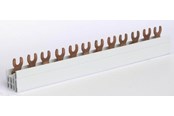 Komponenter for switchboxes og skap - Hager Insulated busbar 4p 80a fork 16mm2 12m - KDN480A