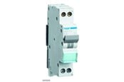 Komponenter for switchboxes og skap - Hager Miniature circuit breaker mcb 1p+n 6ka c-10a - MLN510