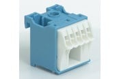 Switchboxes og skap - Hager Neutral terminal n 1+5 qc - KN06N