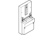 Switchboxes og skap - LK empty consumer unit - um-l - light grey - for cable conne - 169D1105