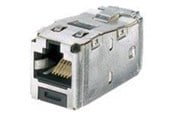 Tilbehør - PANDUIT Mini-com module cat 6a shielded 8 pos 8 wire universal. - CJS6X88TGY