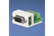Socketer & bokser - PANDUIT D-sub connector 15 pin hd white - CMD15HDWHY