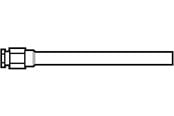 Varmekontroll - Danfoss Sensor pocket 180 mm ms r1/ - 017-436766