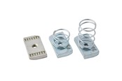 Skuffer & samleskinne kanaler - Walraven Bis strut slide nut hdg m8 - 6518008