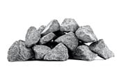 Elektrisk oppvarming - Helo Sauna Stones 20 kg < 10cm diametre - 0043020