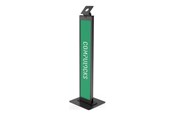 Veggmontering, AV-braketter & AV-møbler - Compulocks BrandMe - VESA Floor Stand - Black - Max - recommended for - 140B