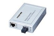 Repeater, forsterkere, bridges og transceivere - Black Box XS 10/100 Mbps Media Converter - fibre media converter - 10Mb LAN 100Mb LAN - LMCS202AE-ST