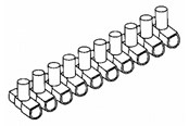 Koblingsutstyr - Kleinhuis Cable connicting device 10 pcs in row - B100