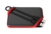 Hard drive - External - Silicon Power Armor A62 - Ekstern Harddisk - 5TB - Rød - SP050TBPHD62LS3K