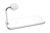 Mobil - Adaptere og ladere - ZENS Dual+Watch Aluminium Wireless Charger White - ZEDC05W/00