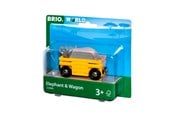 BRIO - Brio Elephant and Wagon - 33969