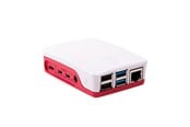 Kabinett - Raspberry Pi 4 Case - Red/White - Kabinett - Raspberry Pi - Hvit - RPI4-CASE-RW