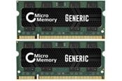 RAM - CoreParts Memory - DDR2 - 4 GB: 2 x 2 GB - SO-DIMM 200-pin - unbuffered - MMG2491/4GB