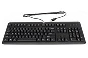 Tastatur - HP Keyboard JB USB Swiss - Tastatur - Sveitsisk - Sølv - 672647-111