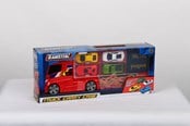 Leketøysbil - Teamsterz Tz Truck Carry Case 4 STD Cars - 1416803