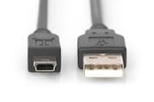 USB - DIGITUS USB 2.0 Type-A til USB Mini-B Cable - 3m - AK-300108-030-S