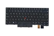 Tastatur - Lenovo Chicony - Bærbart tastatur - til utskifting - Engelsk (Storbritannia) - Svart - 01HX447