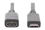USB - DIGITUS USB Type-C Extension Cable - 1.5m - AK-300210-015-S