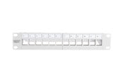 Tilbehør - DIGITUS DN-91419 - 12-Port Modular Patch Panel - DN-91419