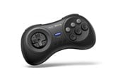 Spill - Tilbehør - 8BitDo M30 2.4G Mega Drive Black - Wireless Controller - Sega Mega Drive - 6922621500834