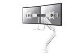 Skjermholder - Neomounts Desk Mount for Two Monitors - NM-D775DXWHITE