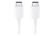 USB - Samsung USB cable USB-C (M) to USB-C (M) USB 2.0 (Max 3A/25W) 1 m white - EP-DA705BWEGWW