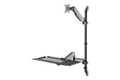 Skjermholder - DIGITUS Sit-Stand Workstation Wall Mount - DA-90372
