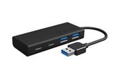 USB-hub - ICY BOX IB-HUB1426-U3 USB-hub - 4 porter - Svart - IB-HUB1426-U3
