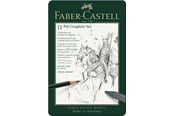 Skrive- & Tegneverktøy - Faber-Castell Set Pitt Graphite tin small - 112972