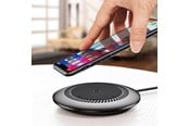 Mobil - Adaptere og ladere - Baseus Whirlwind Wireless Quick Charger for Smartphones with QI - Black - CCALL-XU01