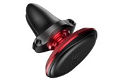 Mobil - Andre tilbehør - Baseus Universal Magnetic Vent Mount with Cable Clip Holder - Red - SUGX-A09