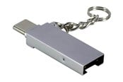Flashminneadapter - Inter-Tech Card Reader Type C/USB A - 88885469