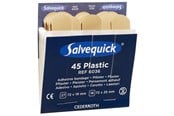 Helse - Cederroth Salvequick Band Aid plastic plasters 2 sizes - refill - 6036