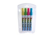 Skrive- & Tegneverktøy - Artline EPG-4/4W2 Glassboard Marker set Green Pink Yello - EPG4/4W