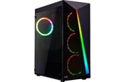 Kabinett - AeroCool Shard TG RGB - Kabinett - Miditower - Svart - ACCM-PV14043.11