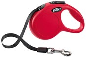 Hund - Flexi New Classic L leash 8 m red, 50kg - FL-3006