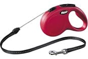 Hund - Flexi New CLASSIC S  Leash 5 m red - FL-2504