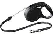 Hund - Flexi New CLASSIC S Leash 5 m black - FL-2528